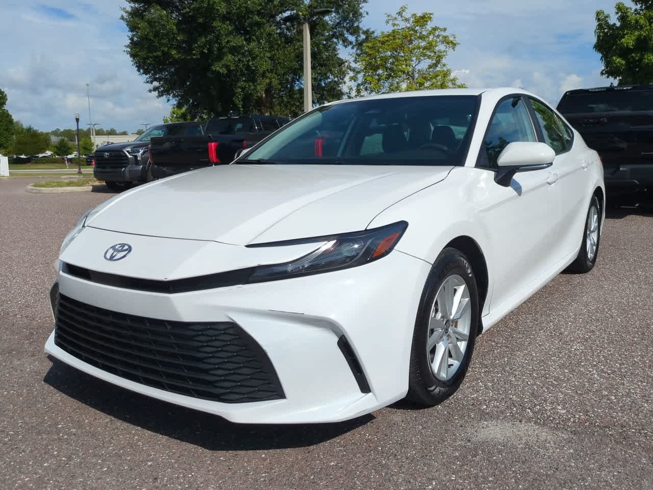Certified Used 2025 Ice Cap Toyota LE image 2