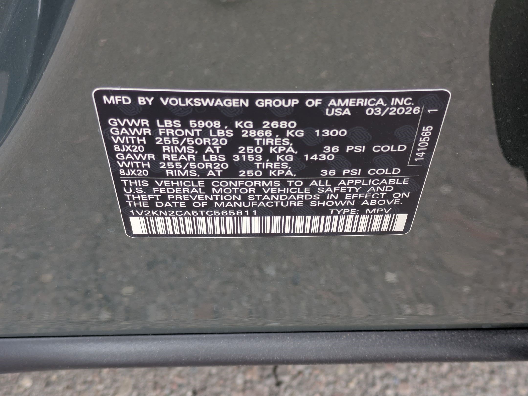 New 2026 Avocado Green Pearl Volkswagen 2.0T SE w/Technology image 16