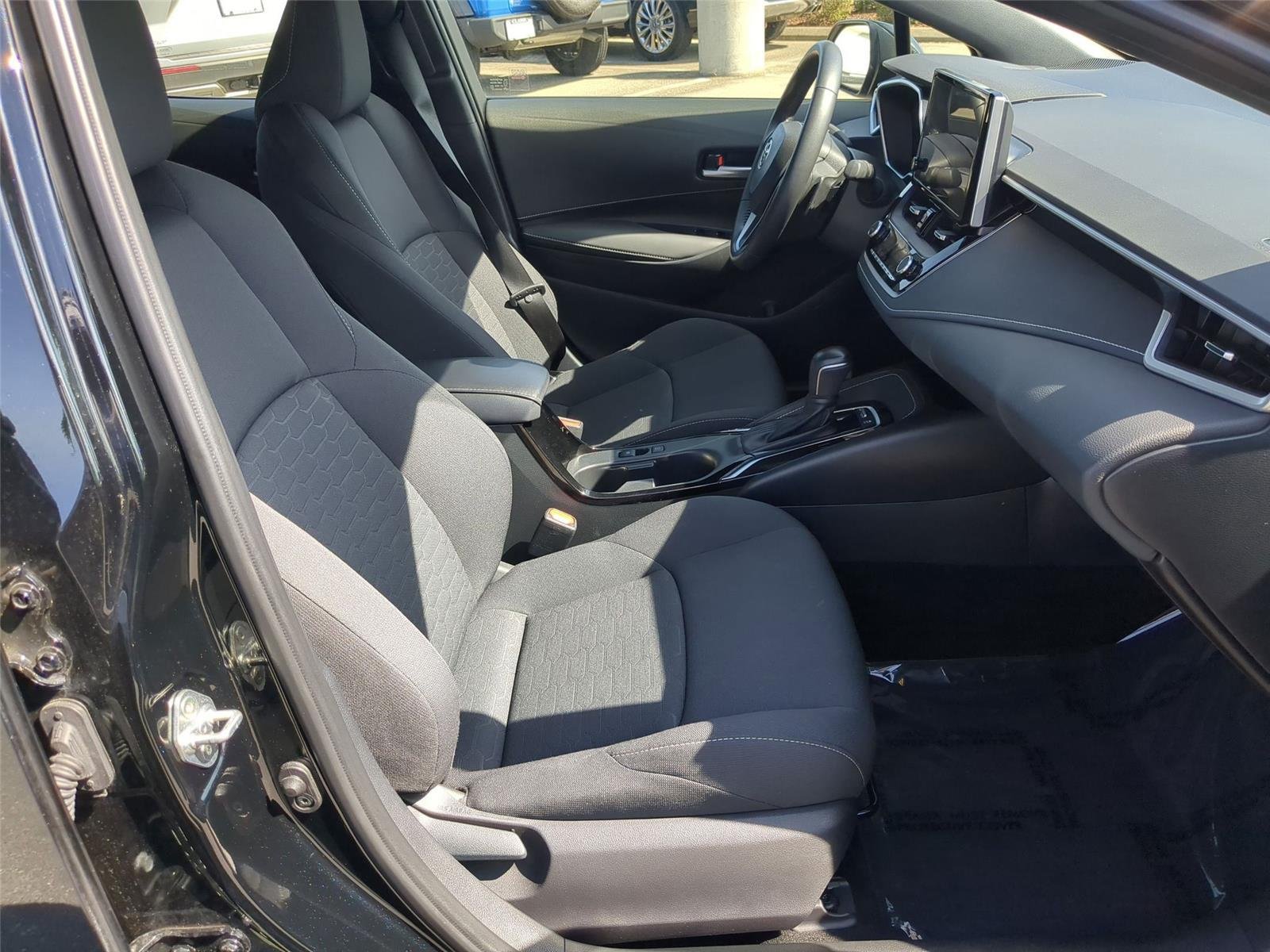 Used 2025 Midnight Black Metallic Toyota SE image 32