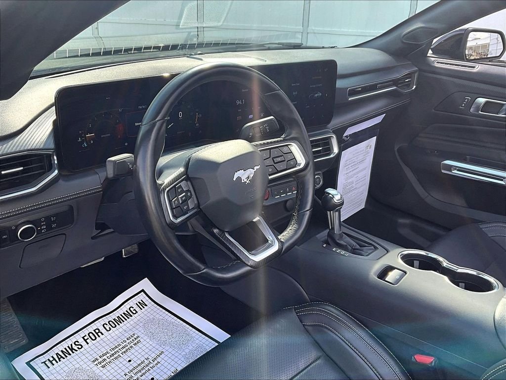 Used 2025 Shadow Black Ford EcoBoost Premium image 8