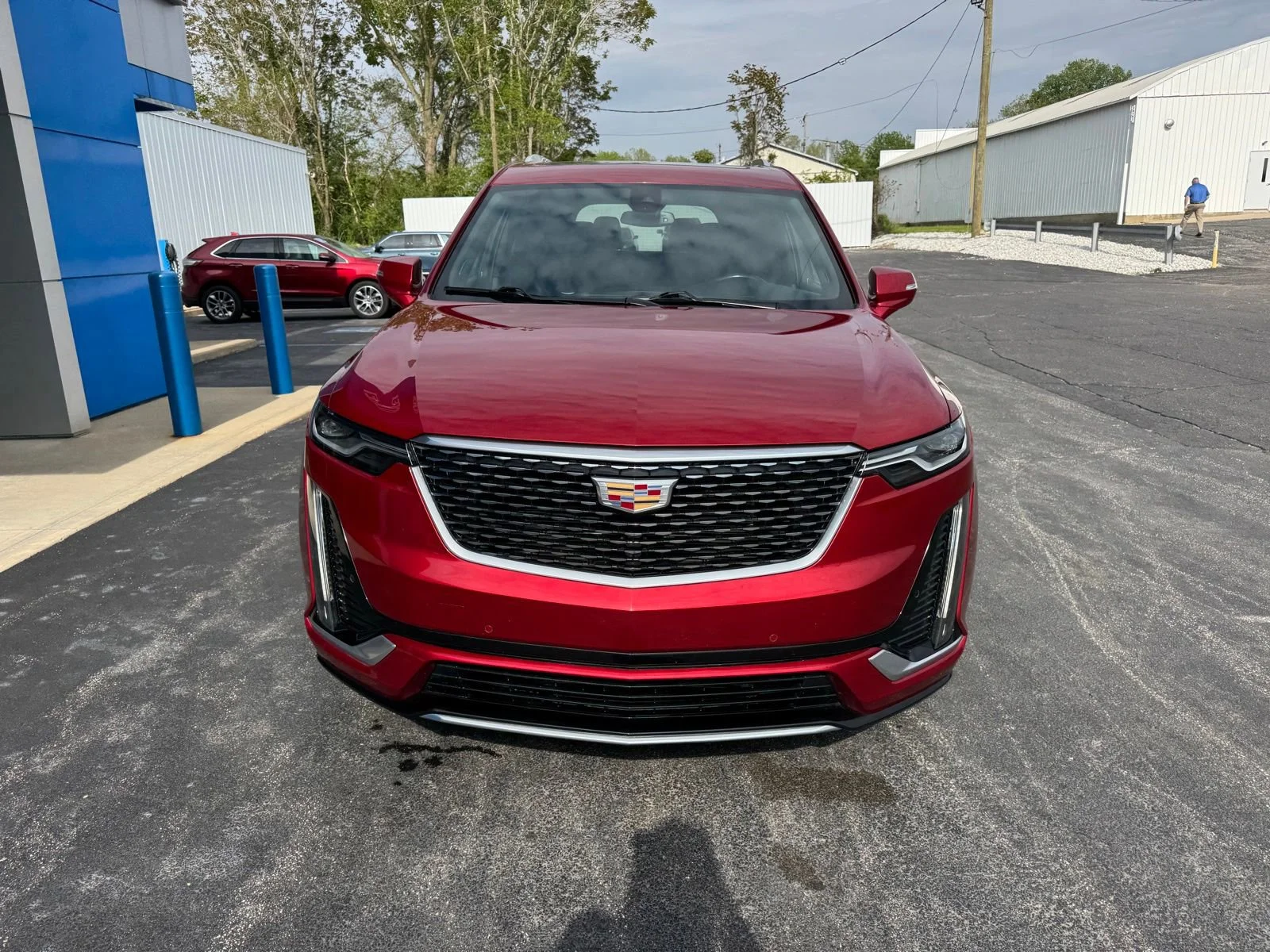 Used 2023 Radiant Red Tintcoat Cadillac Premium Luxury image 7