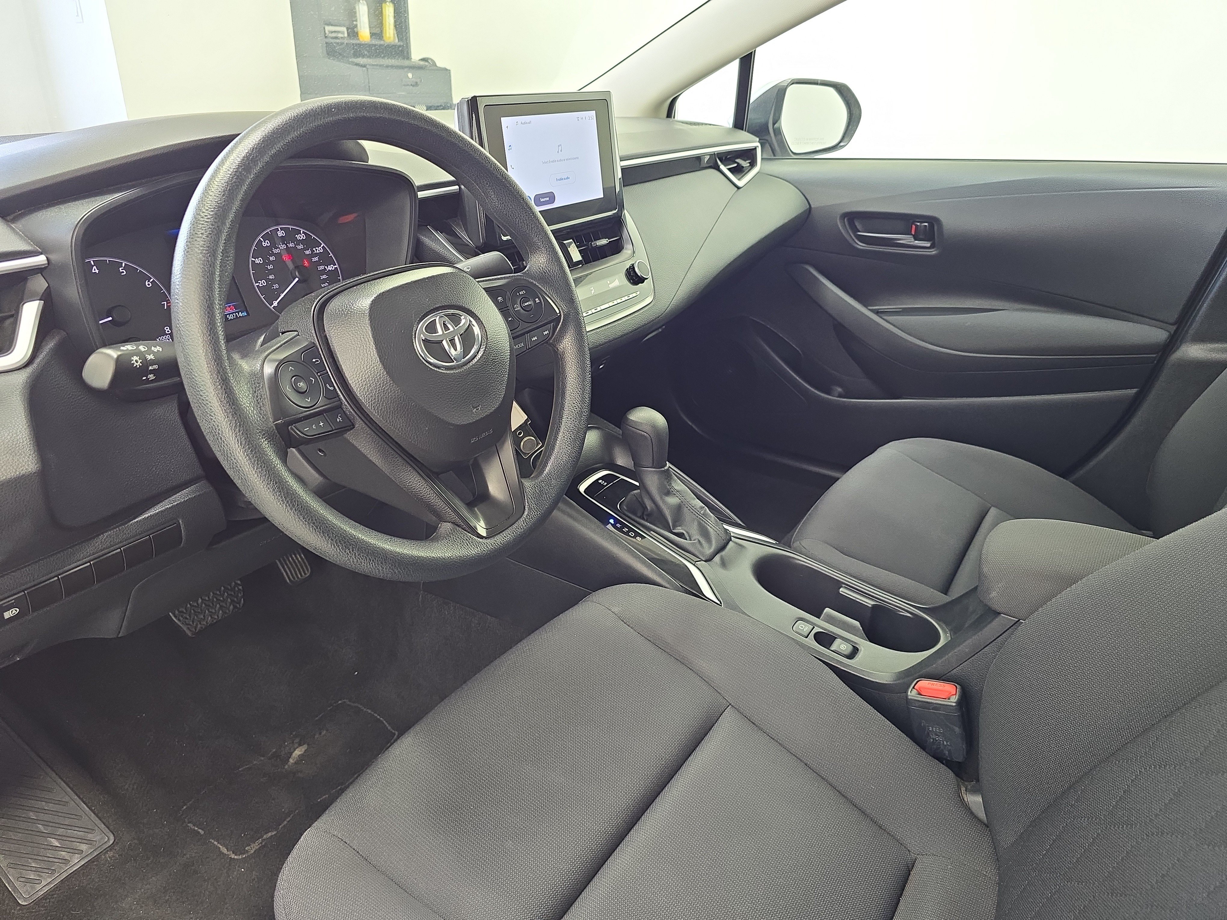 Used 2025 Classic Silver Metallic Toyota LE image 16
