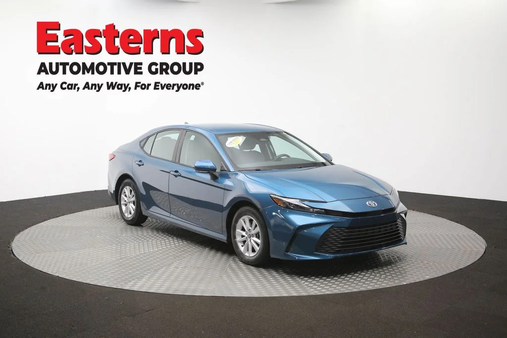 Used 2025 Blue Toyota LE image 48