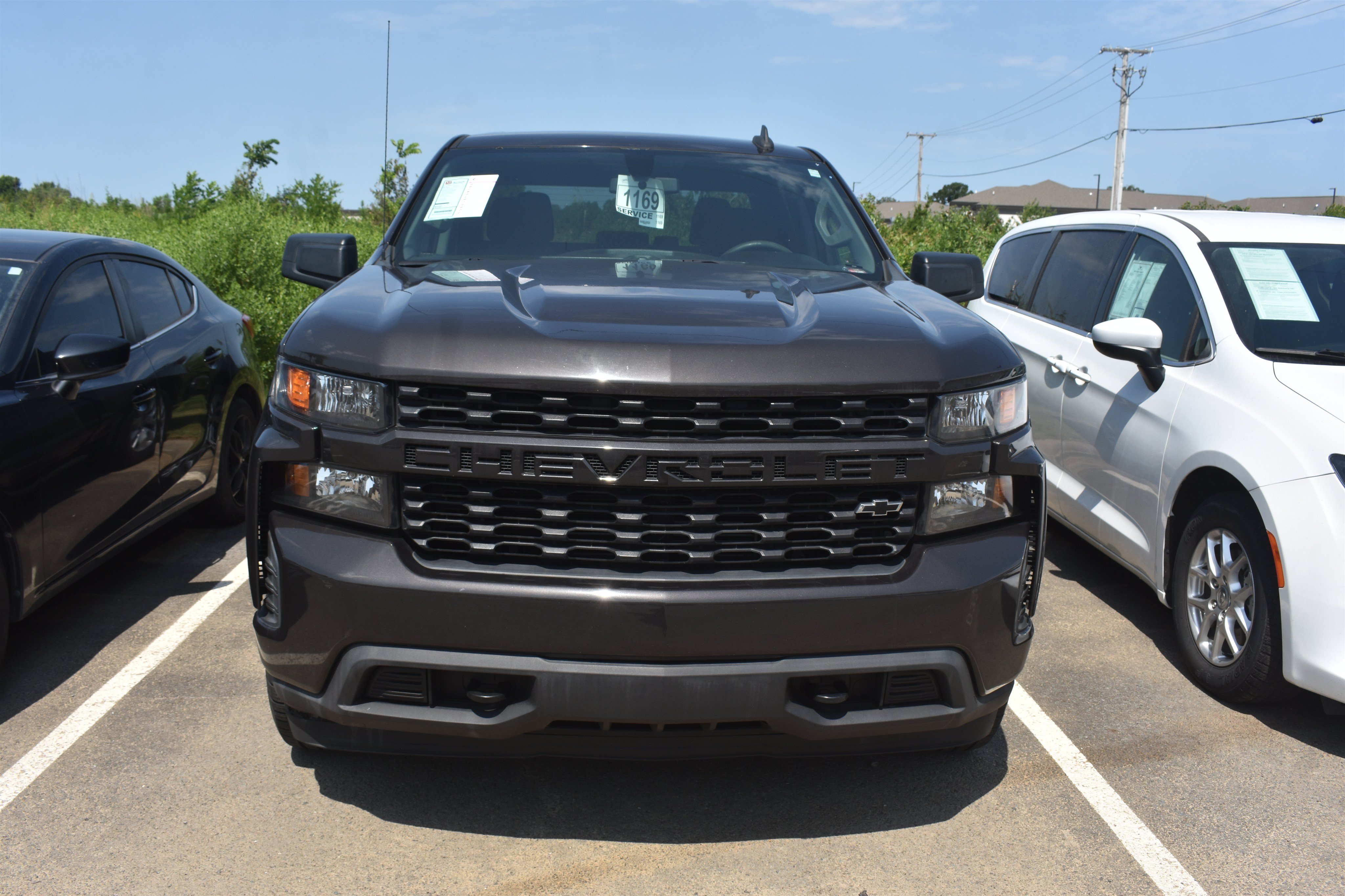 Used 2021 Chevrolet Silverado 1500 Custom with VIN 3GCPYBEK5MG183765 for sale in Little Rock