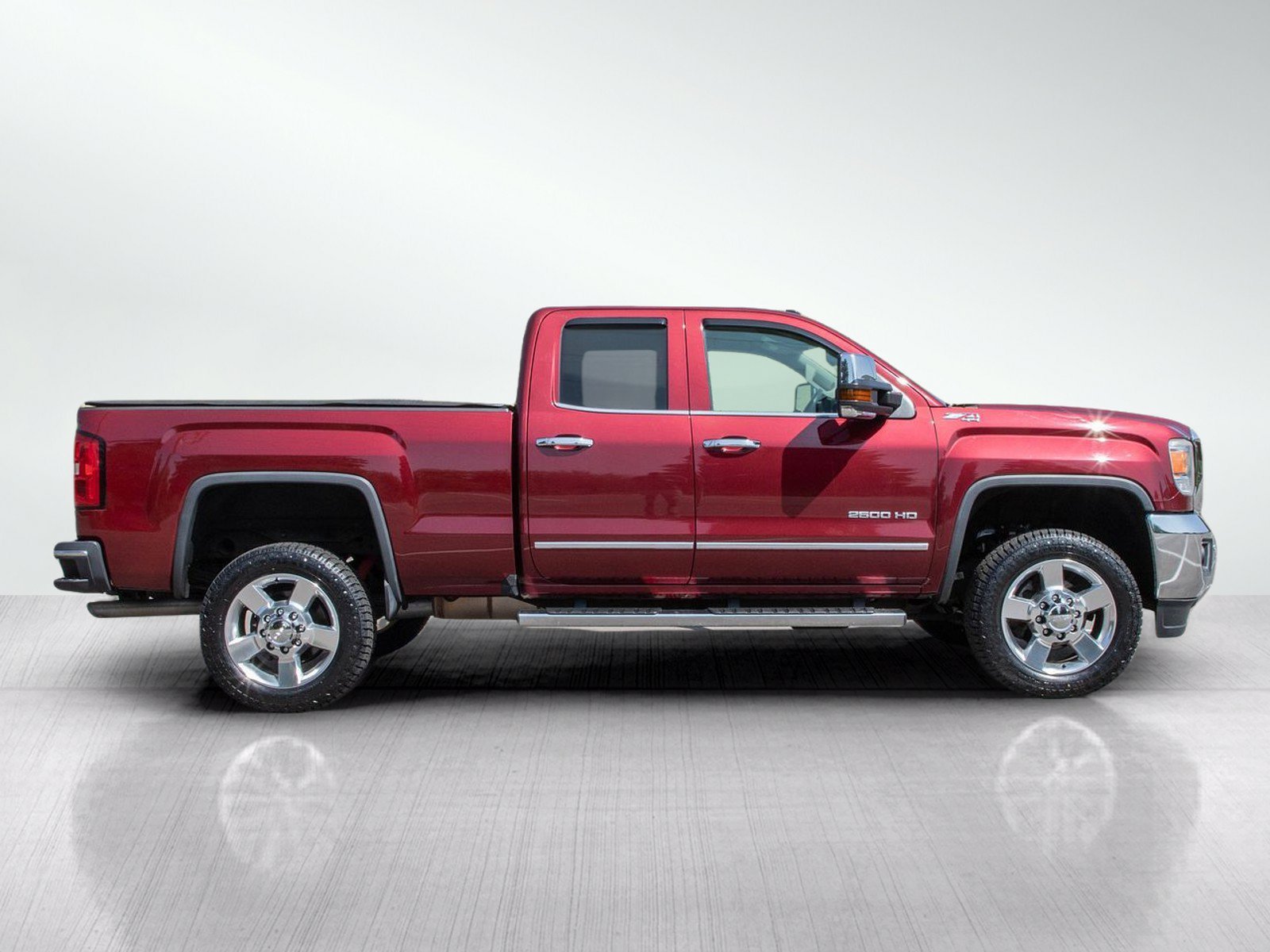 Used 2016 Crimson Red Tintcoat GMC SLT image 7