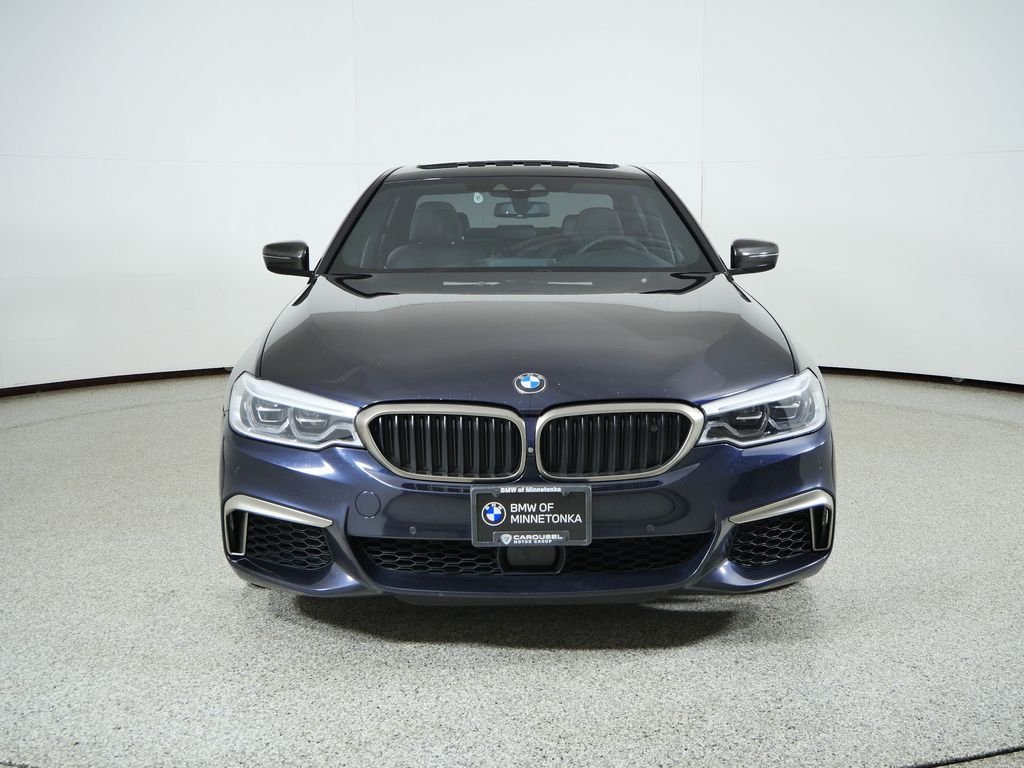 Used 2018 Carbon Black Metallic BMW M550i xDrive image 3