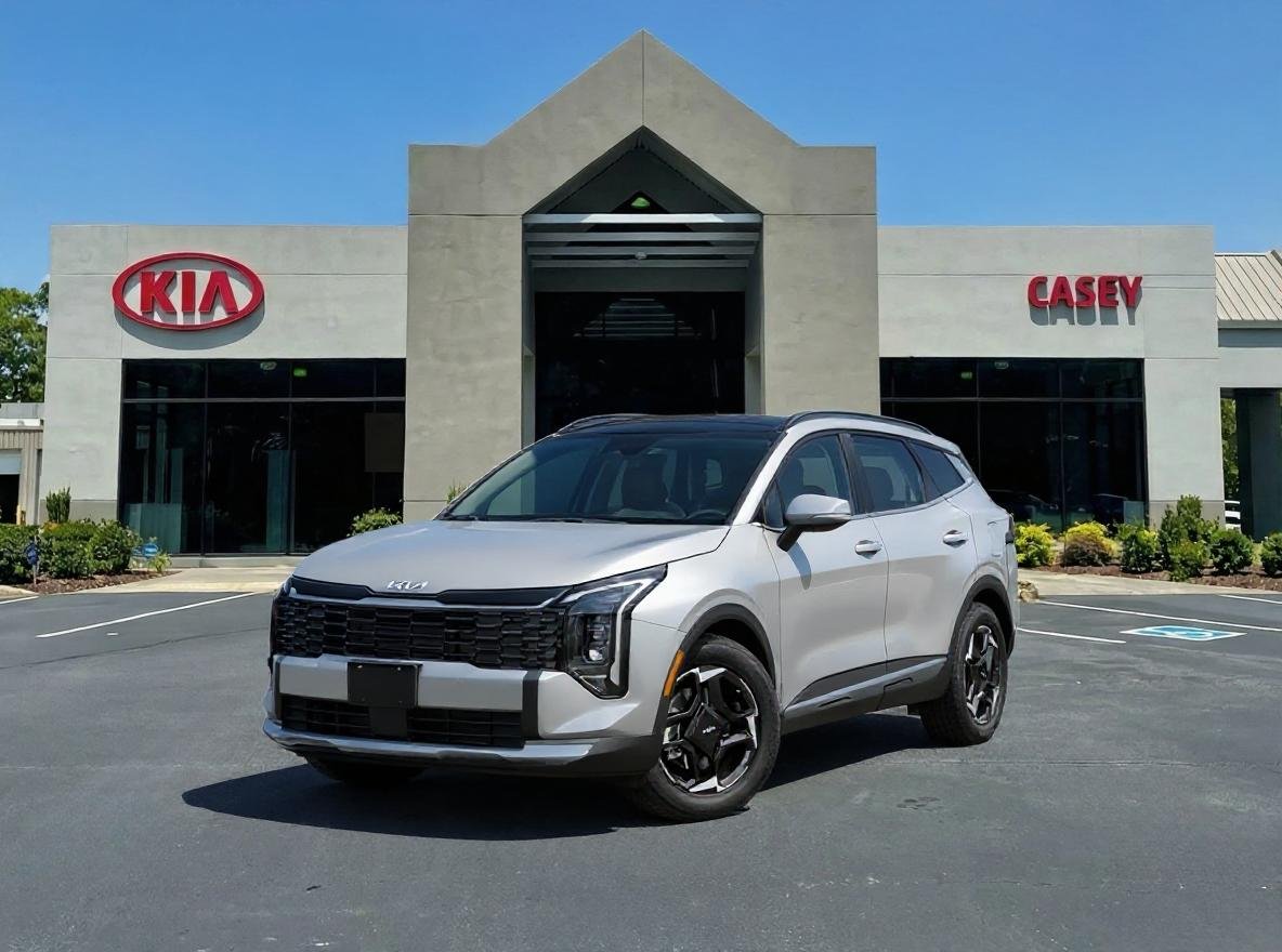 New 2026 Wolf Gray Kia EX image 1