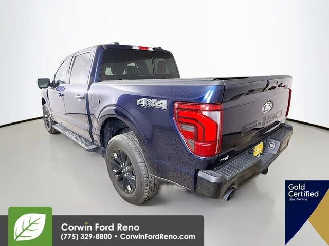 Certified Used 2024 Antimatter Blue Metallic Ford Lariat image 6