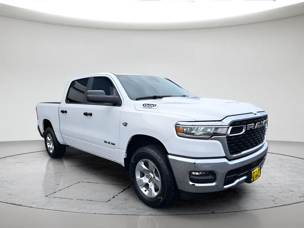New 2026 Bright White Clear-Coat Exterior Paint RAM Big Horn/Lone Star image 7