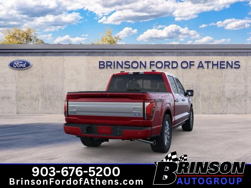 New 2026 Ruby Red Metallic Tinted Clearcoat Ford Platinum image 8