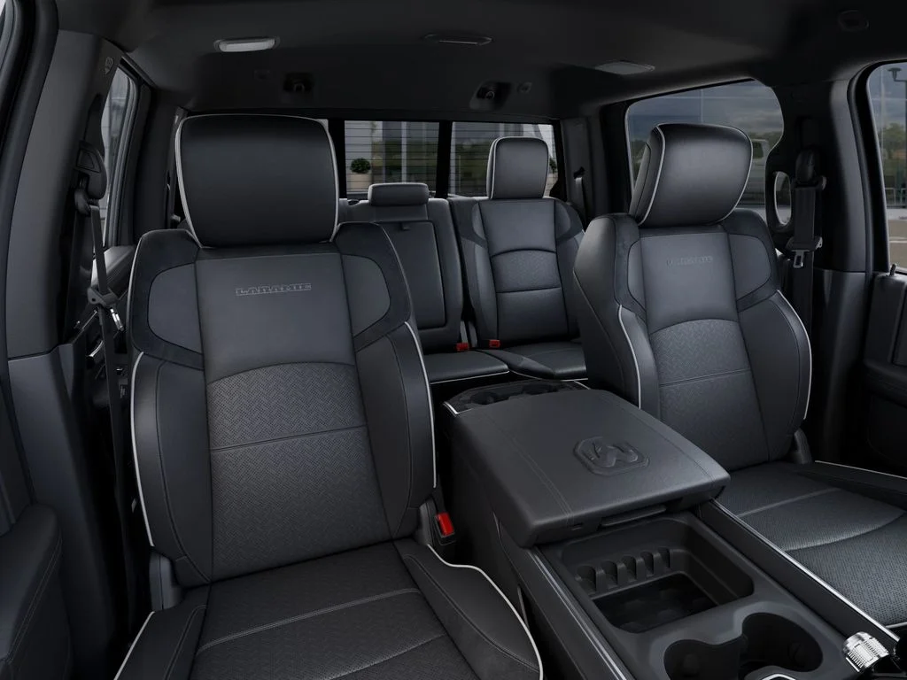 New 2026 Ceramic Gray Clear-Coat Exterior Paint RAM Laramie image 16