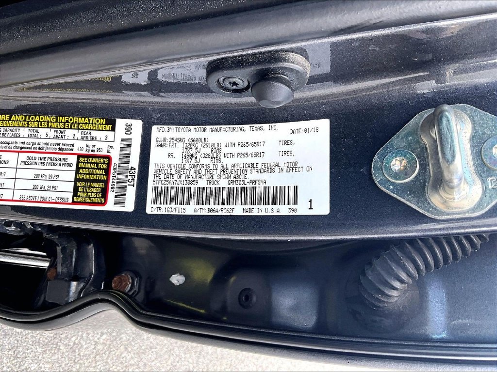 Used 2018 Gray Toyota TRD Sport image 36