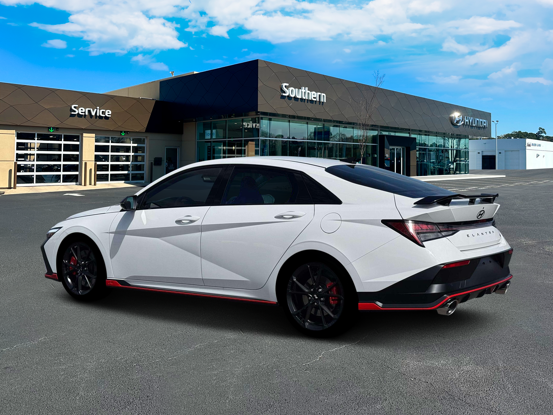 New 2026 White Hyundai Sedan image 4