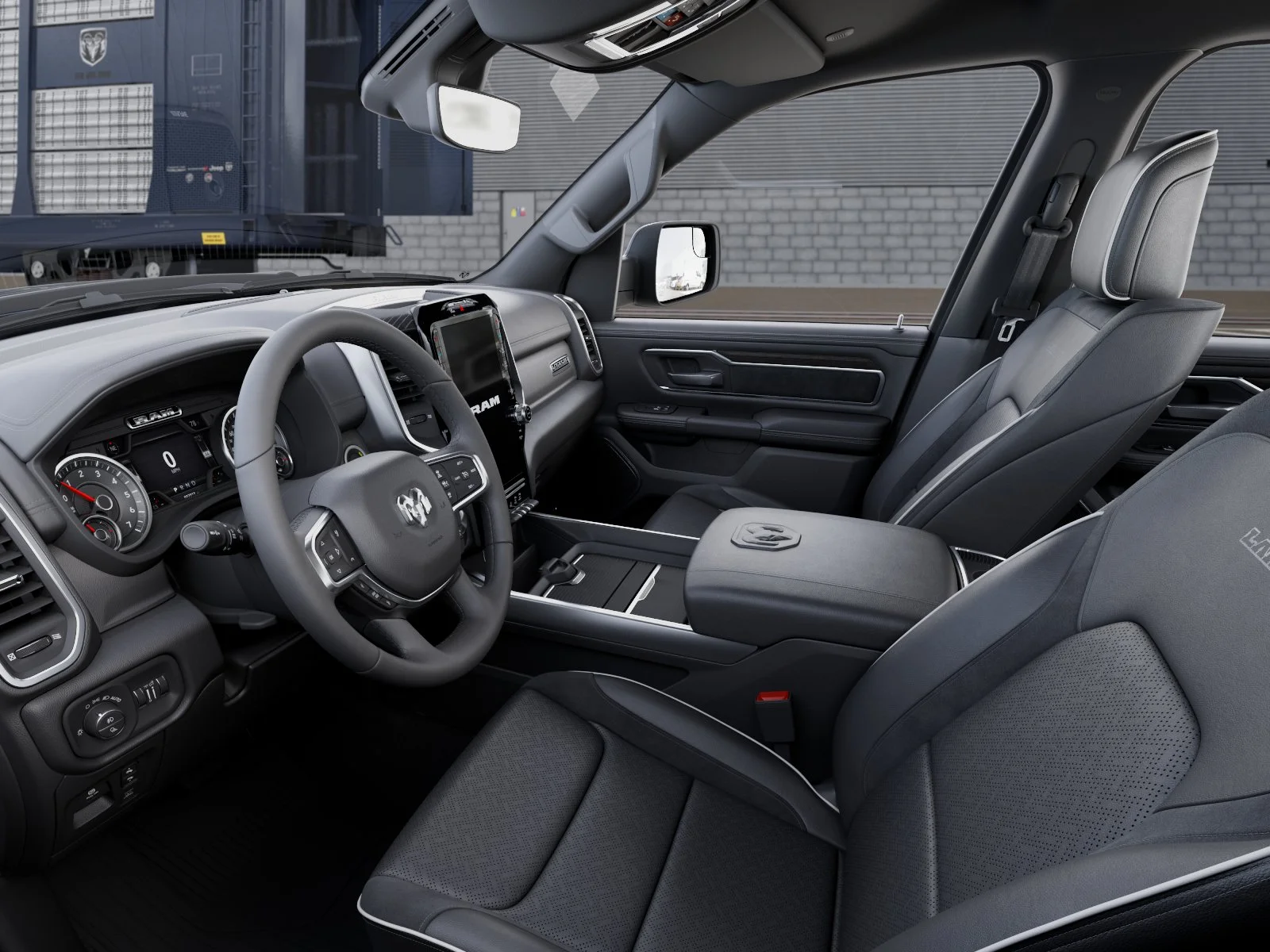 New 2026 Forged Blue Metallic Exterior Paint RAM Laramie image 50