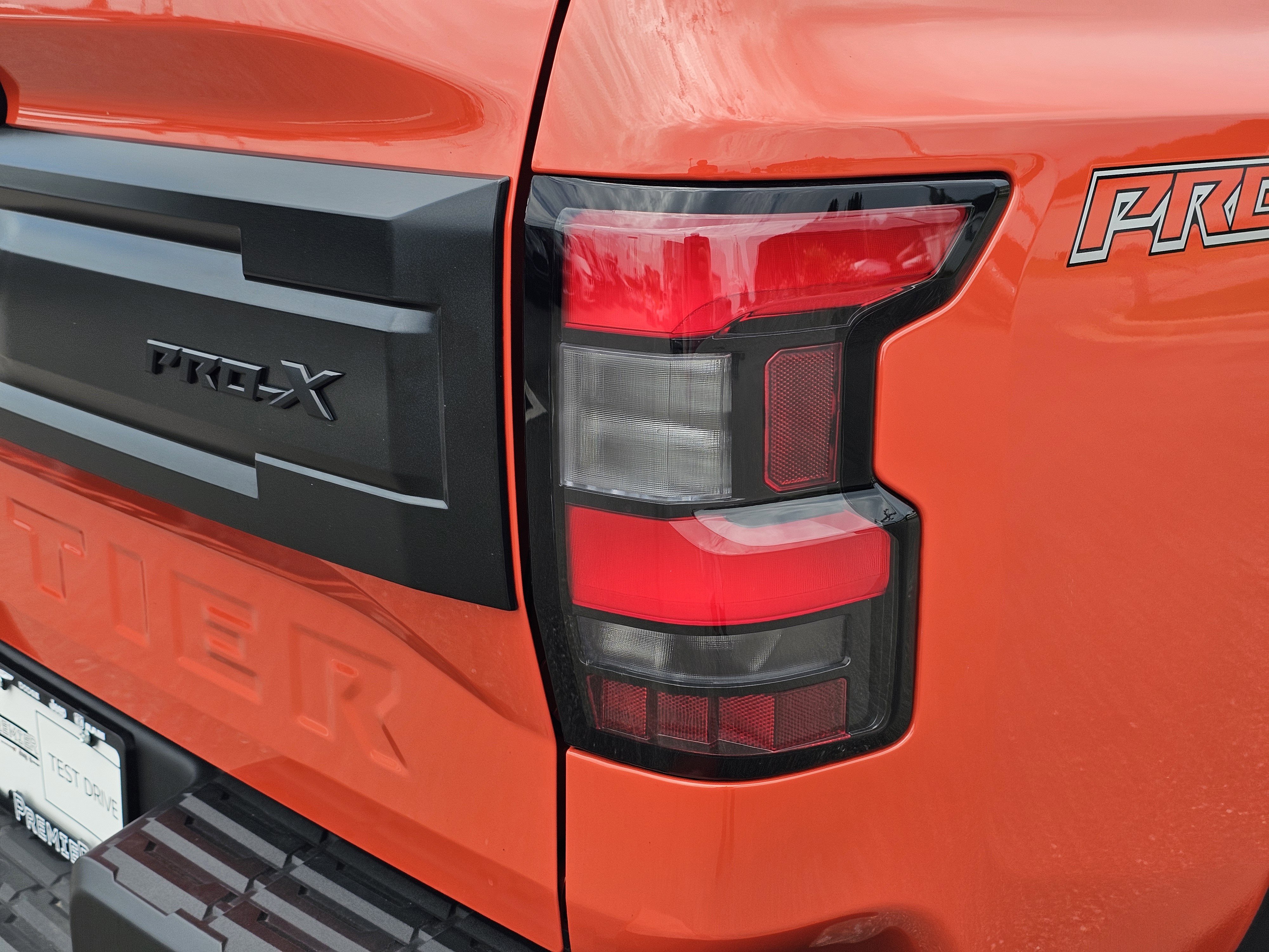 Used 2025 Afterburn Orange Nissan PRO-X image 9