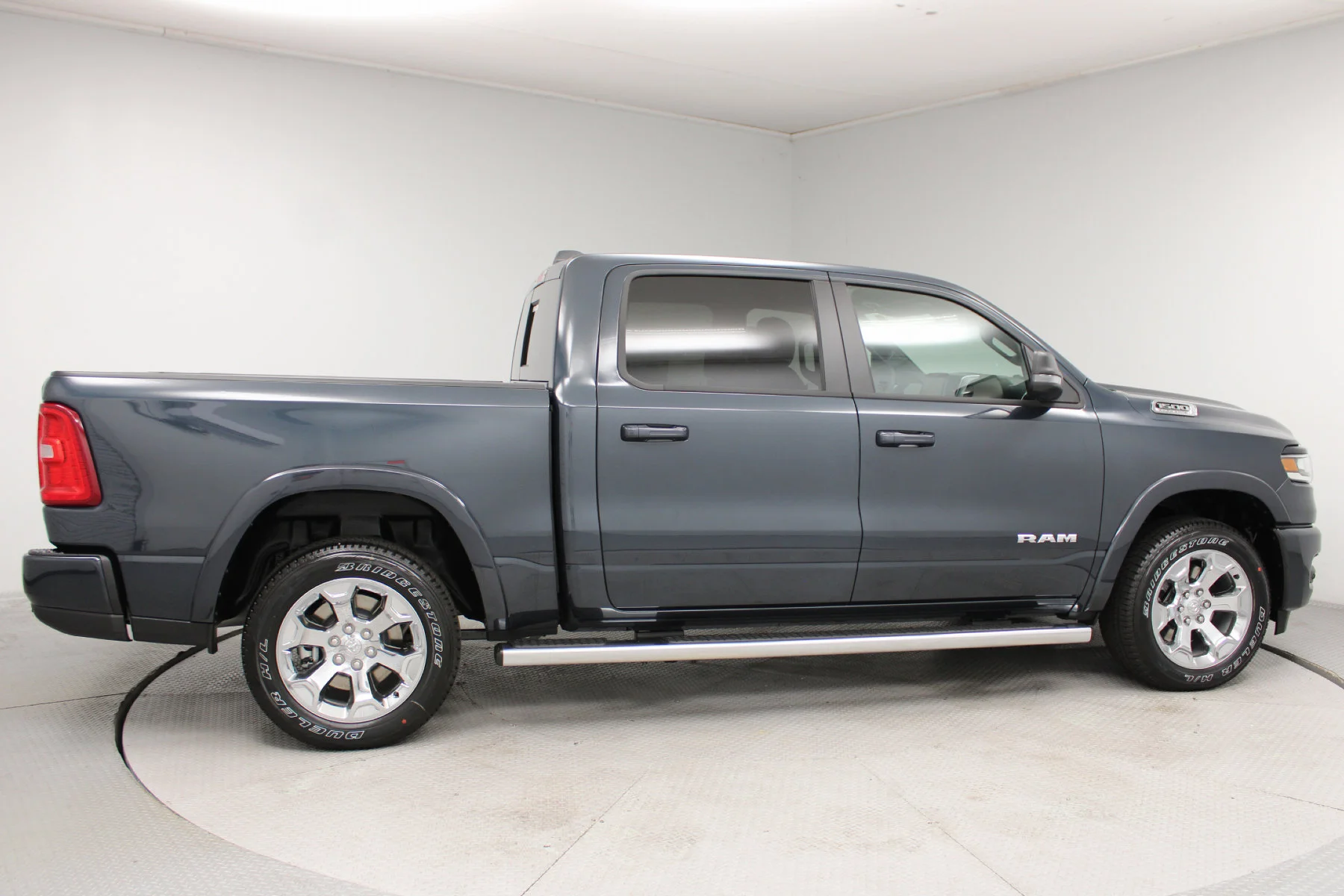 New 2026 Forged Blue Metallic Exterior Paint RAM Big Horn 4x4 Crew Cab 5