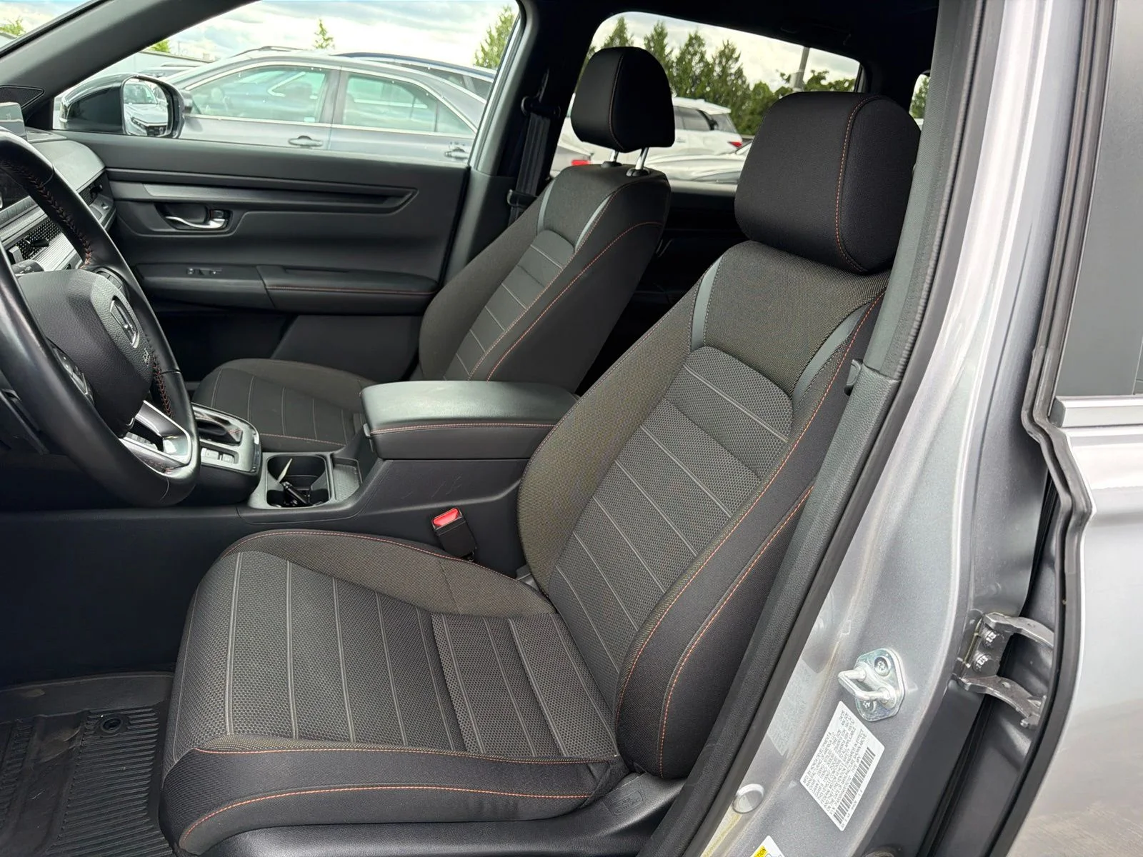 Used 2025 Solar Silver Metallic Honda Sport image 8