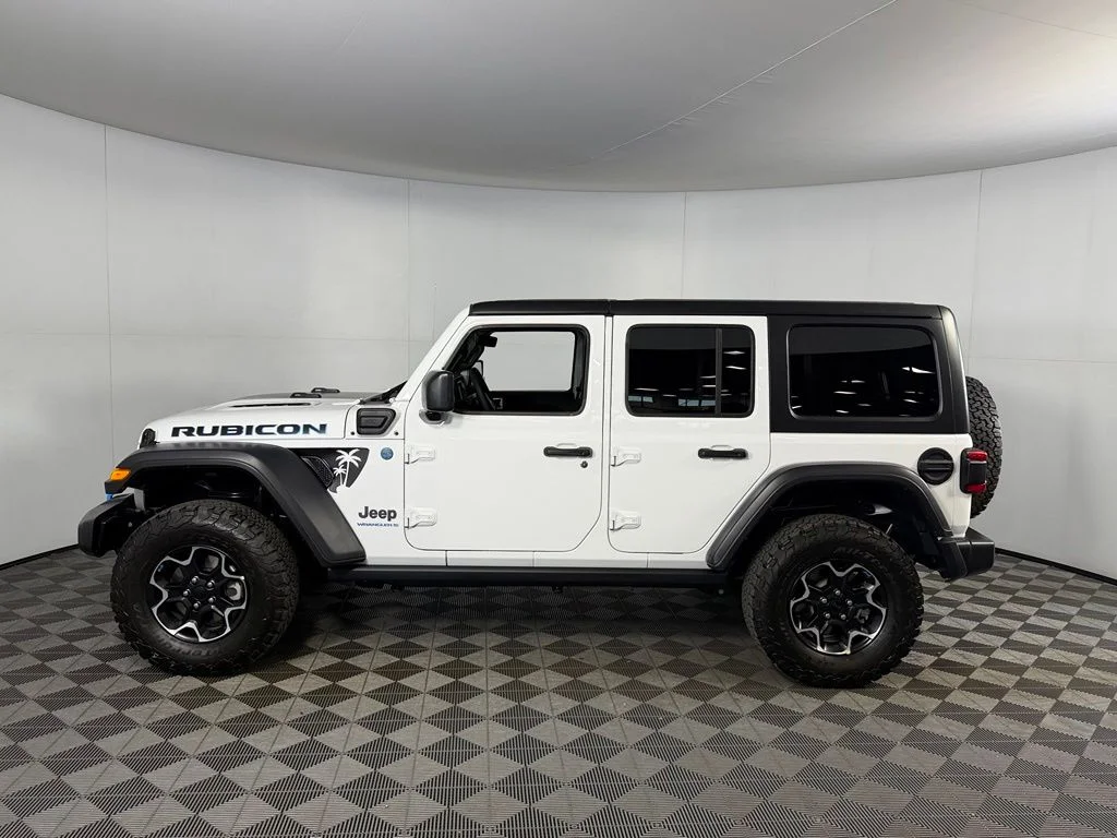 Certified Used 2023 White Jeep Rubicon 4xe image 7