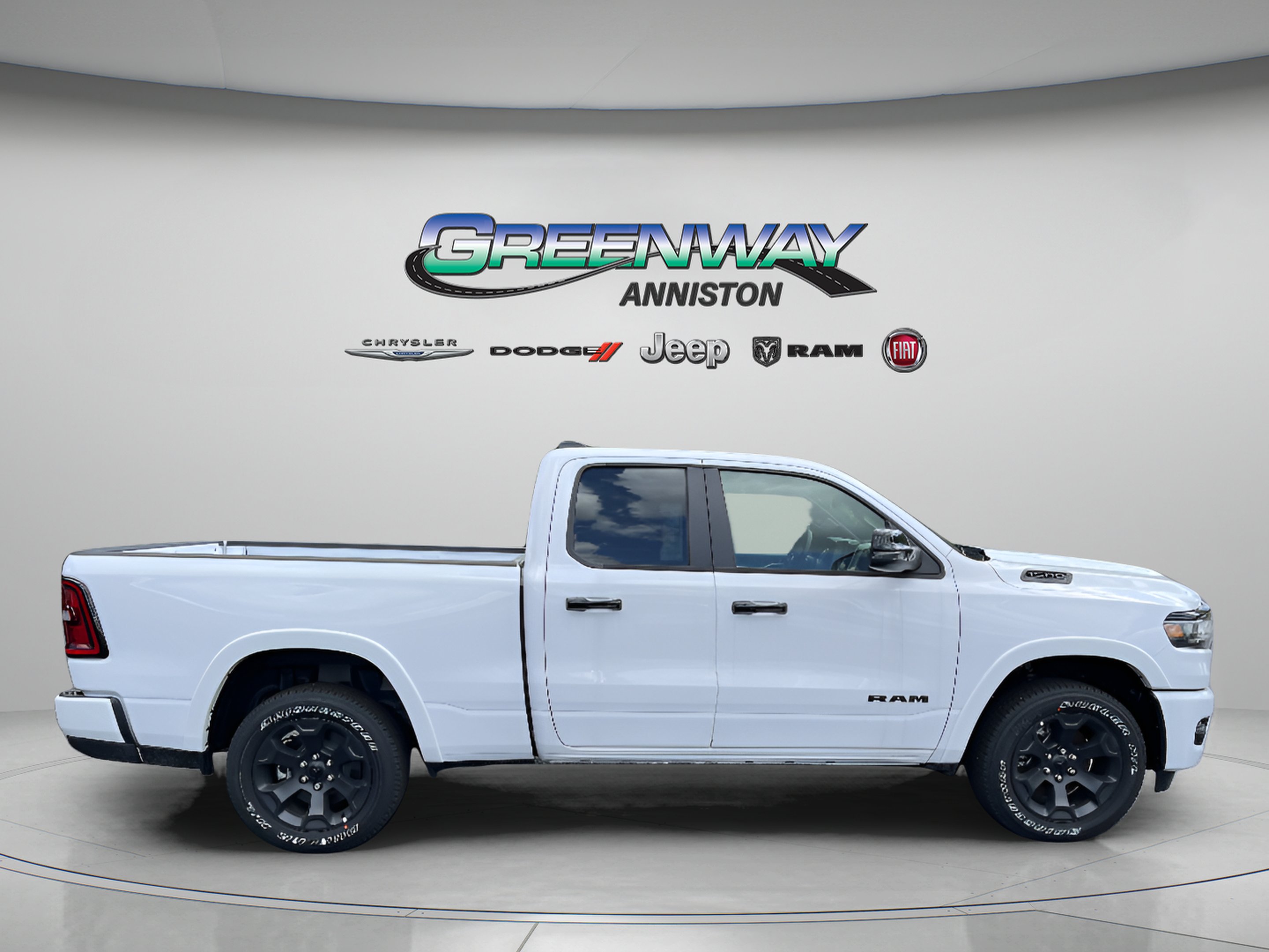 New 2025 Bright White Clear-Coat Exterior Paint RAM Big Horn image 8