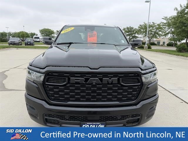 Used 2025 Diamond Black Crystal Pearlcoat Ram Big Horn image 4