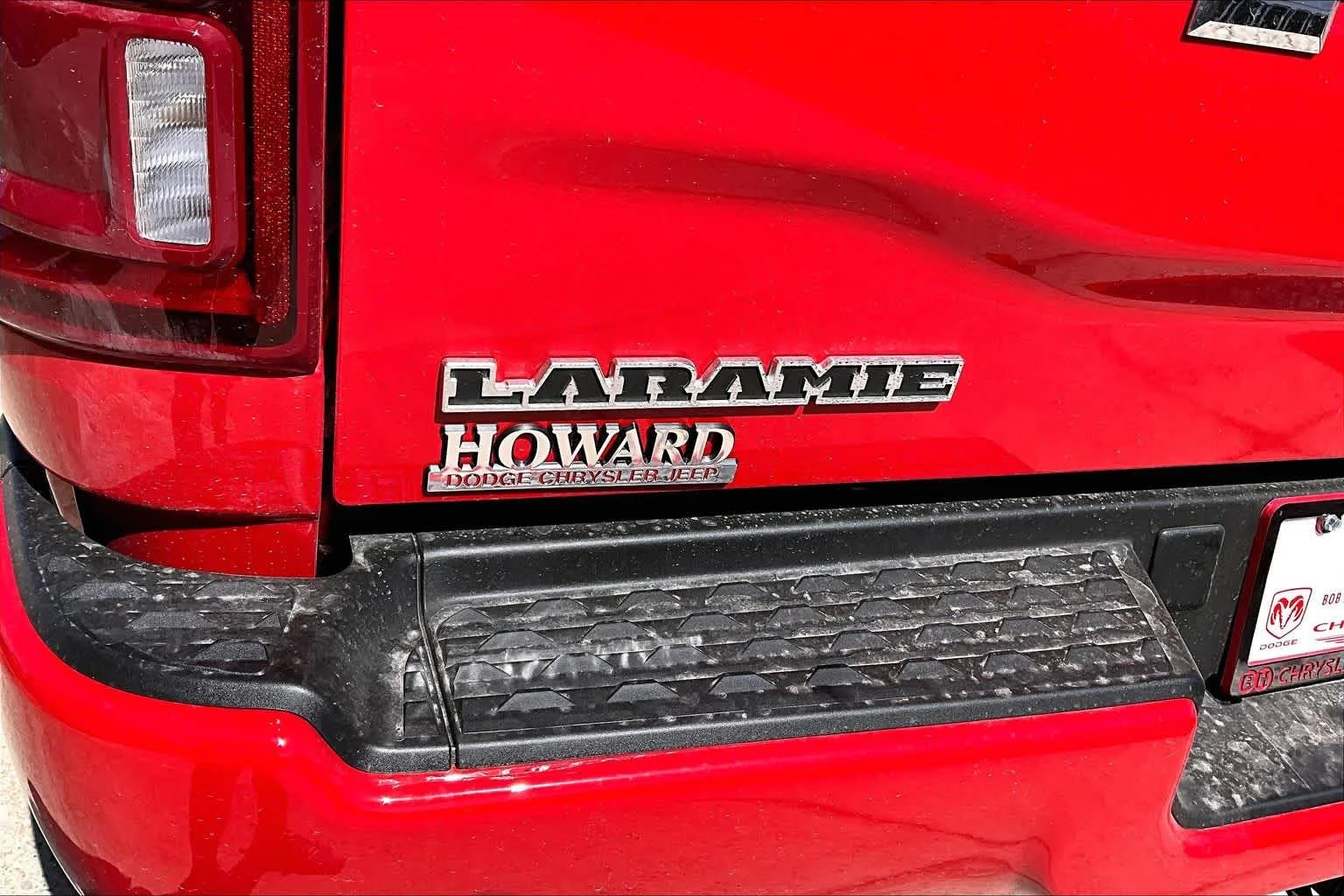 New 2026 Flame Red Clear-Coat Exterior Paint RAM Laramie image 16