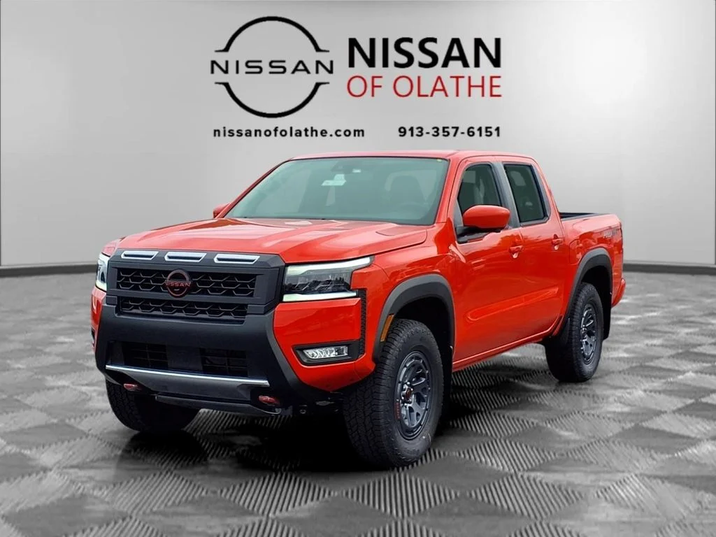New 2026 Afterburn Orange Nissan Crew Cab PRO-4X® image 1