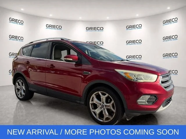 Used 2017 Red Ford Titanium image 11