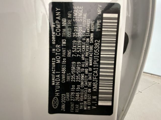 Used 2023 White Hyundai SEL Convenience image 28