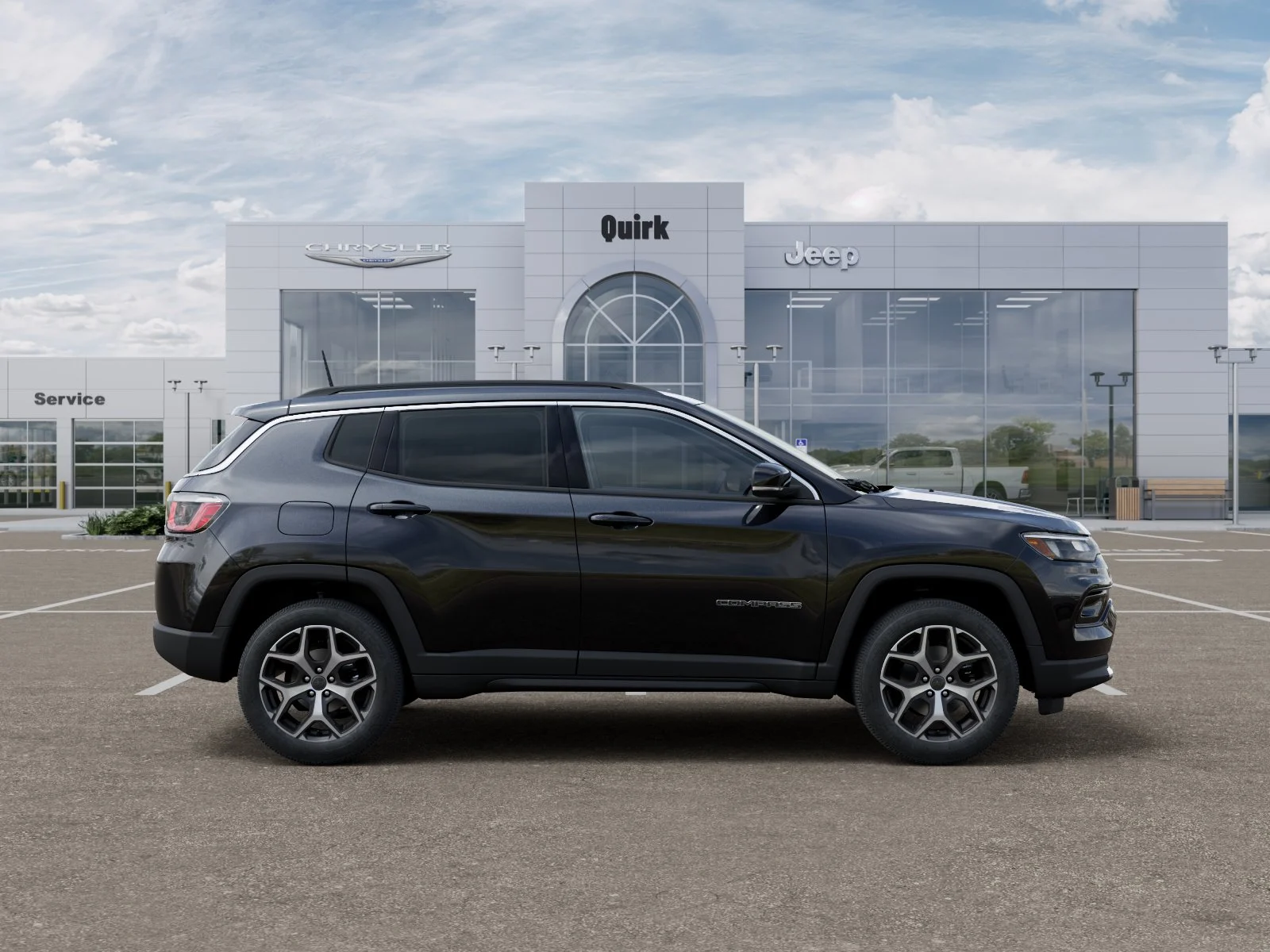 New 2026 Diamond Black Crystal Pearl-Coat Exterior Paint Jeep Limited image 47