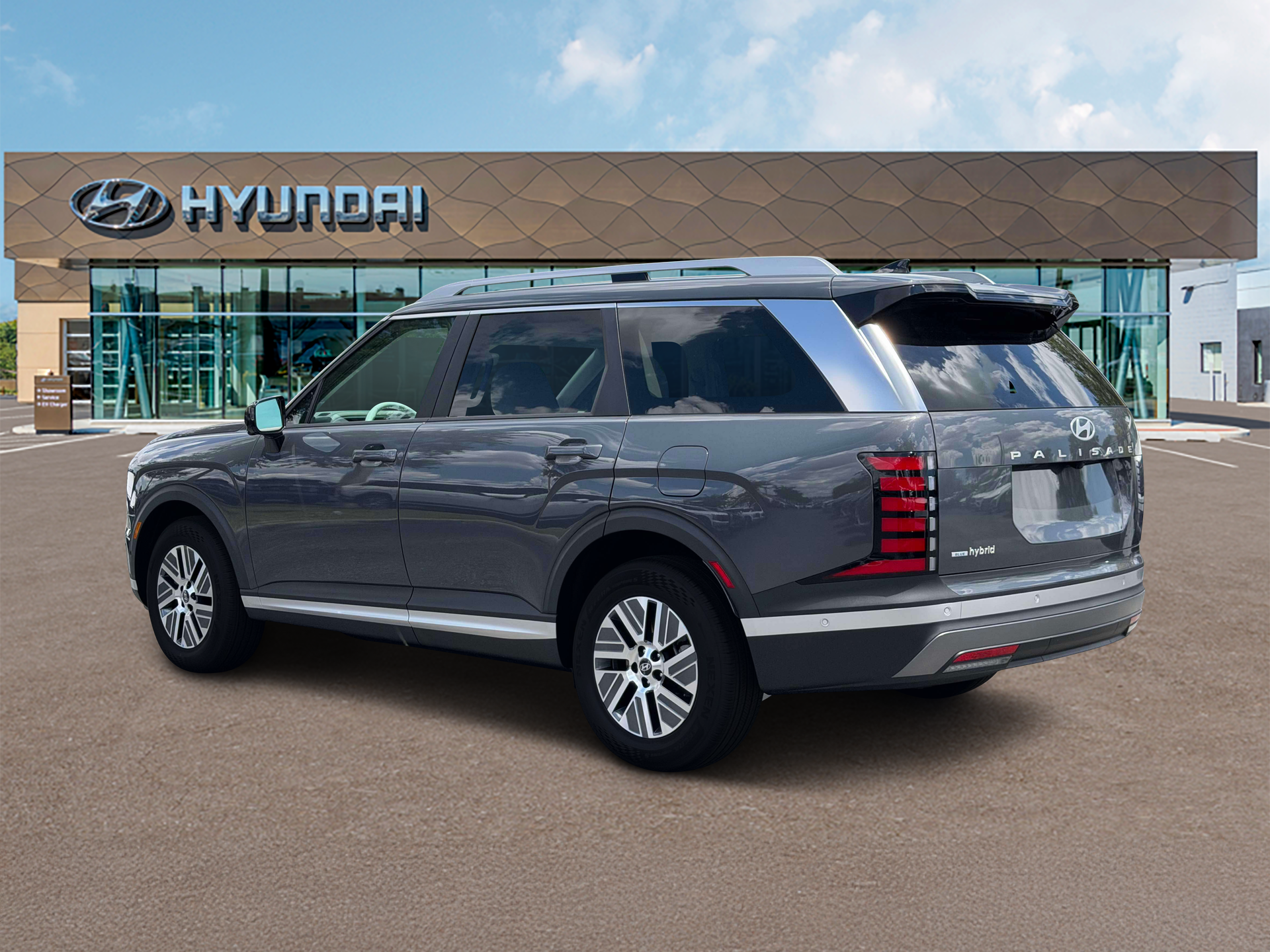 New 2027 Gray Hyundai Blue SEL Premium image 4