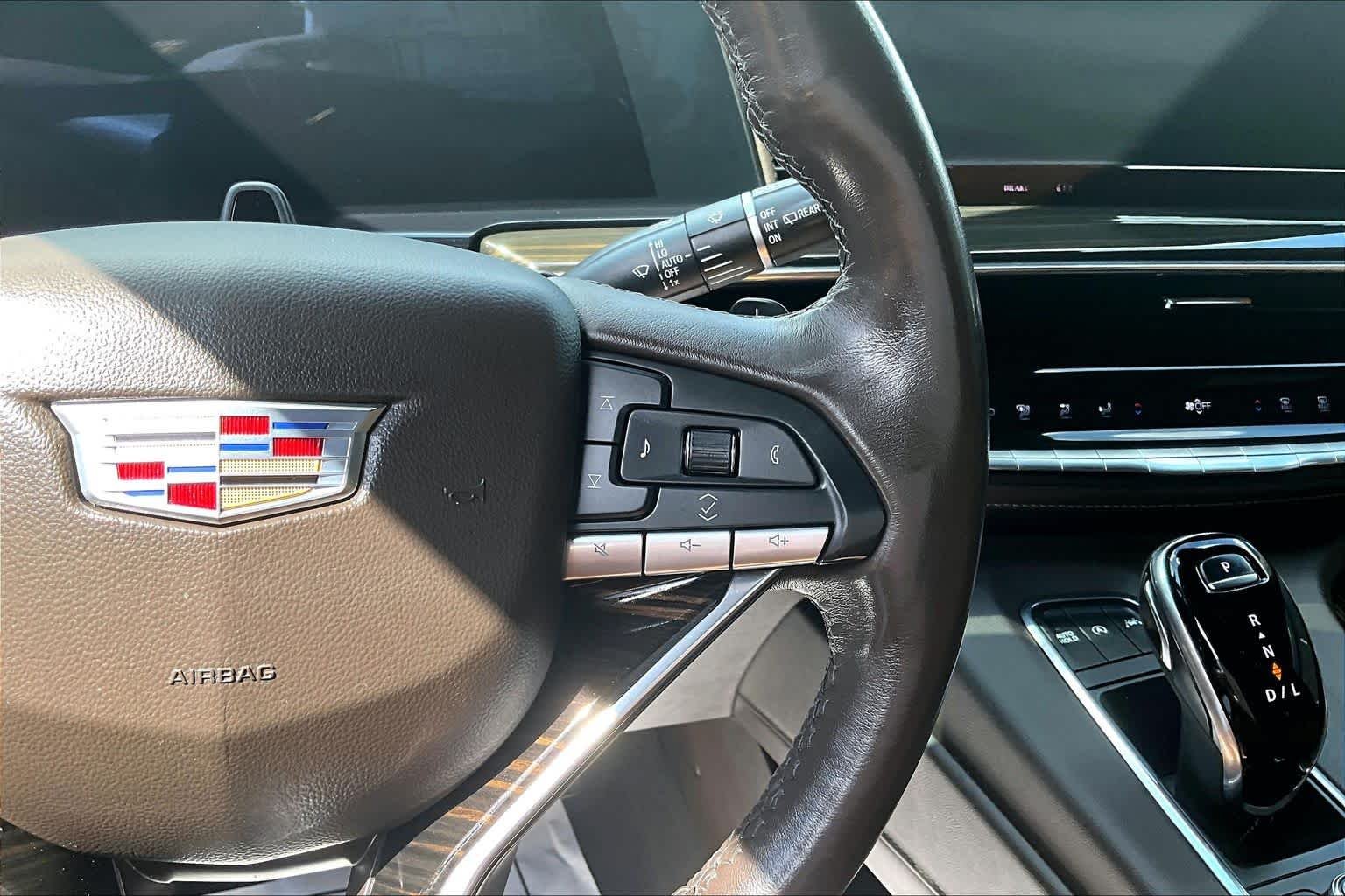 Used 2023 Galactic Gray Metallic Cadillac 4WD Sport image 24