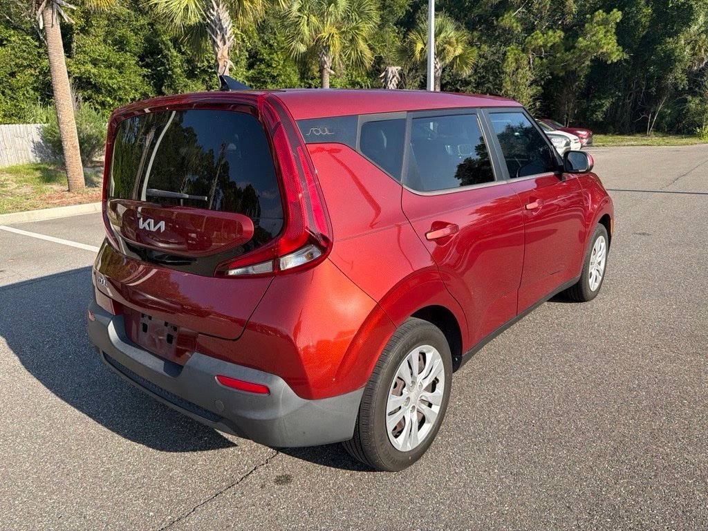 Certified Used 2022 Mars Orange Kia LX image 4