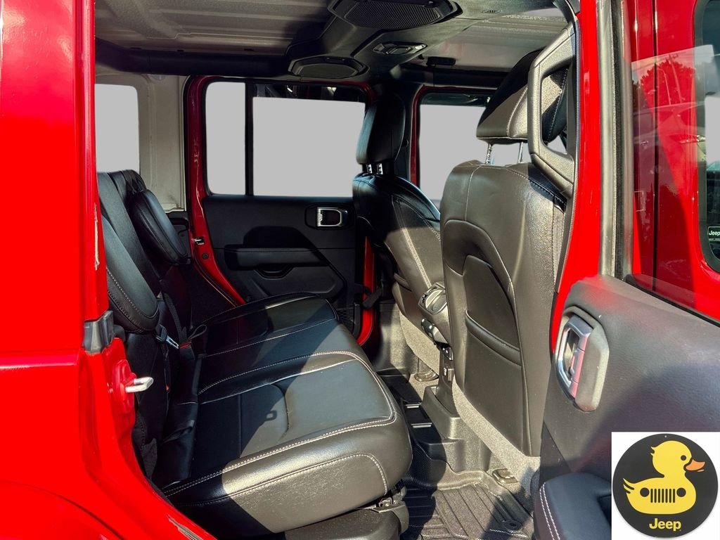 Used 2021 Red Jeep Unlimited Sahara 4xe image 10