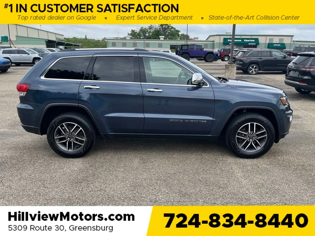Certified Used 2020 Slate Blue Jeep Limited image 8