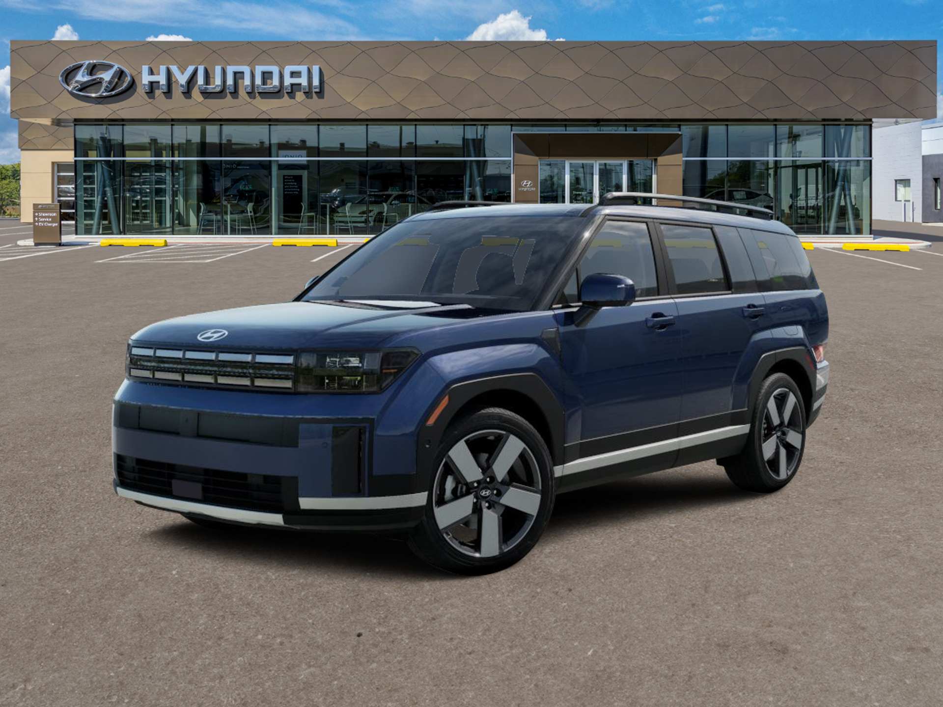 New 2026 Atlantis Blue Hyundai Limited image 2