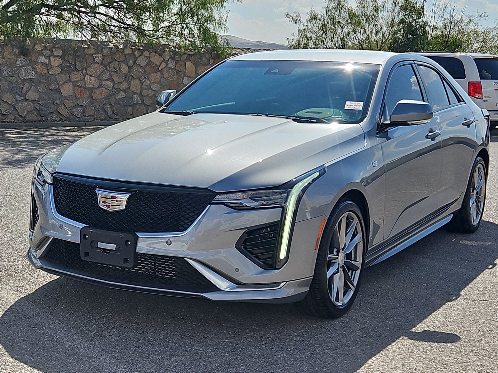 Used 2025 Argent Silver Metallic Cadillac Sport image 6