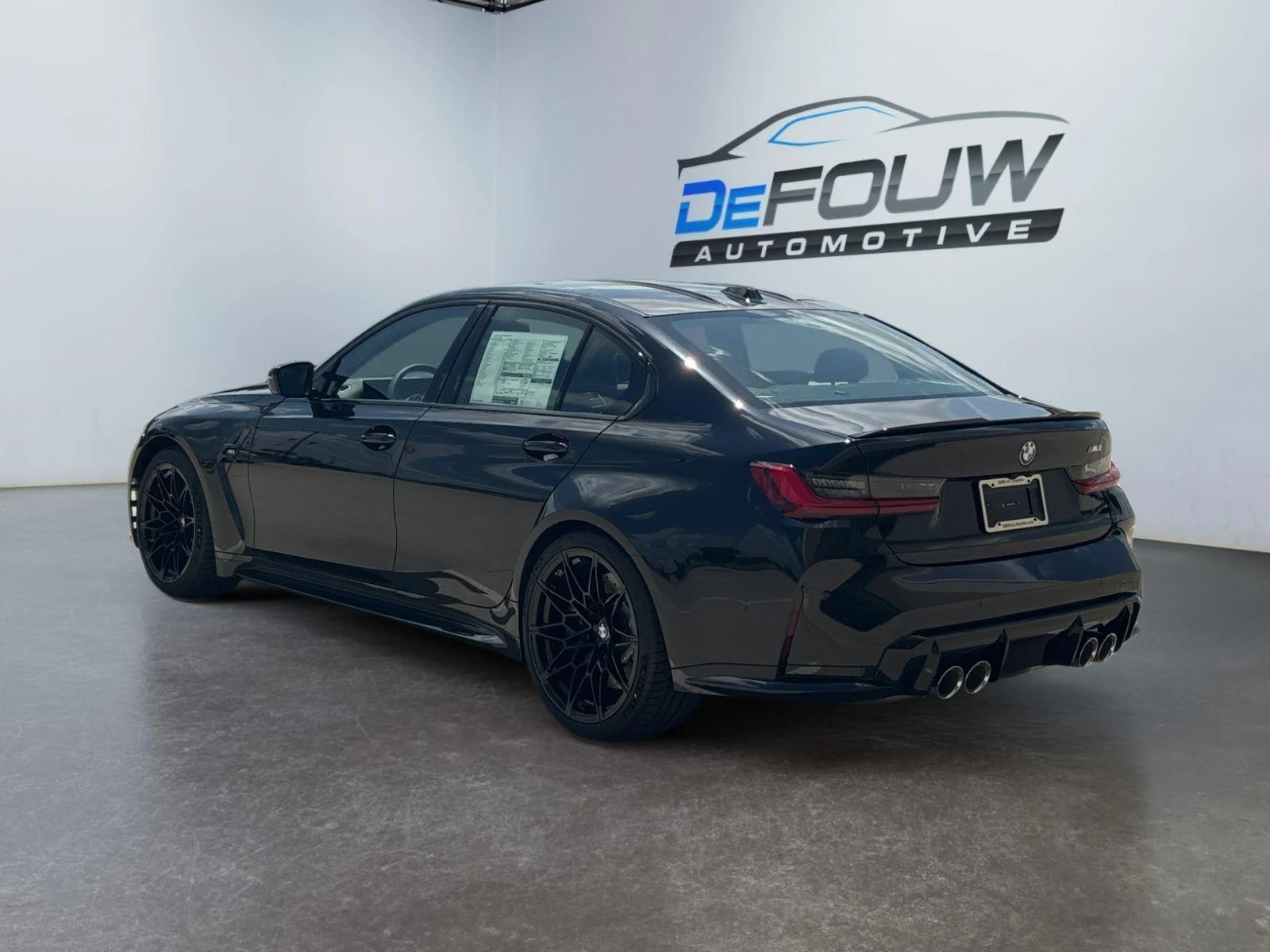 New 2027 Black Sapphire Metallic BMW SEDAN image 5
