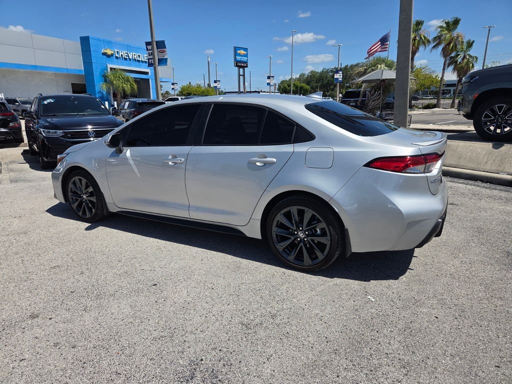 Used 2025 Silver Toyota SE image 10