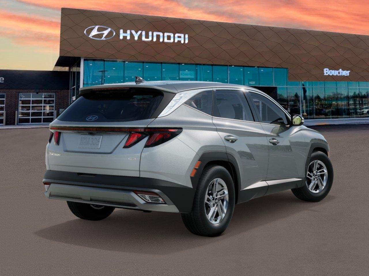 New 2026 Shimmering Silver Hyundai SE AWD image 4