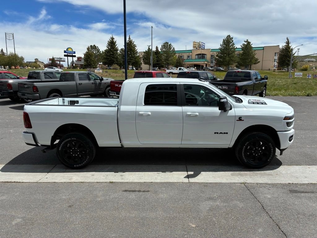 New 2026 Bright White Clear-Coat Exterior Paint RAM Laramie image 8