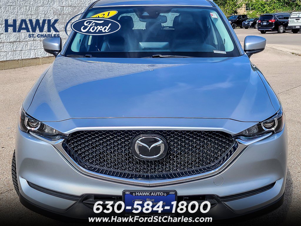 Certified Used 2021 Sonic Silver Metallic Mazda Touring image 4