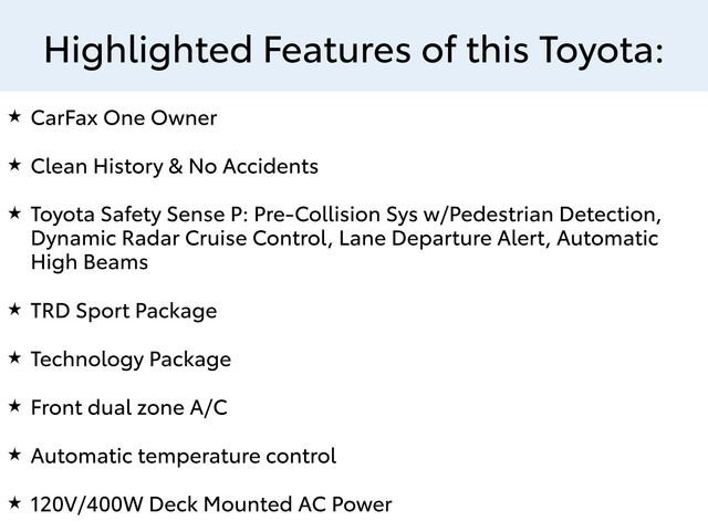 Used 2023 Red Toyota TRD Sport image 2
