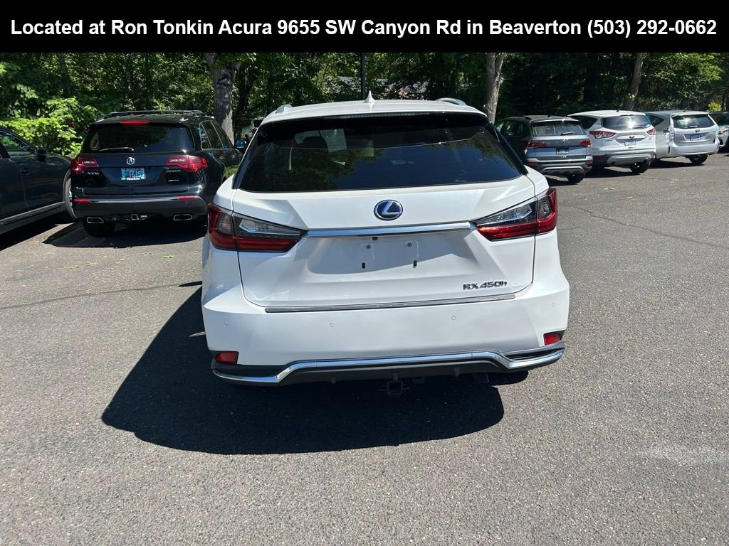 Used 2021 Eminent White Pearl Lexus 450h image 5