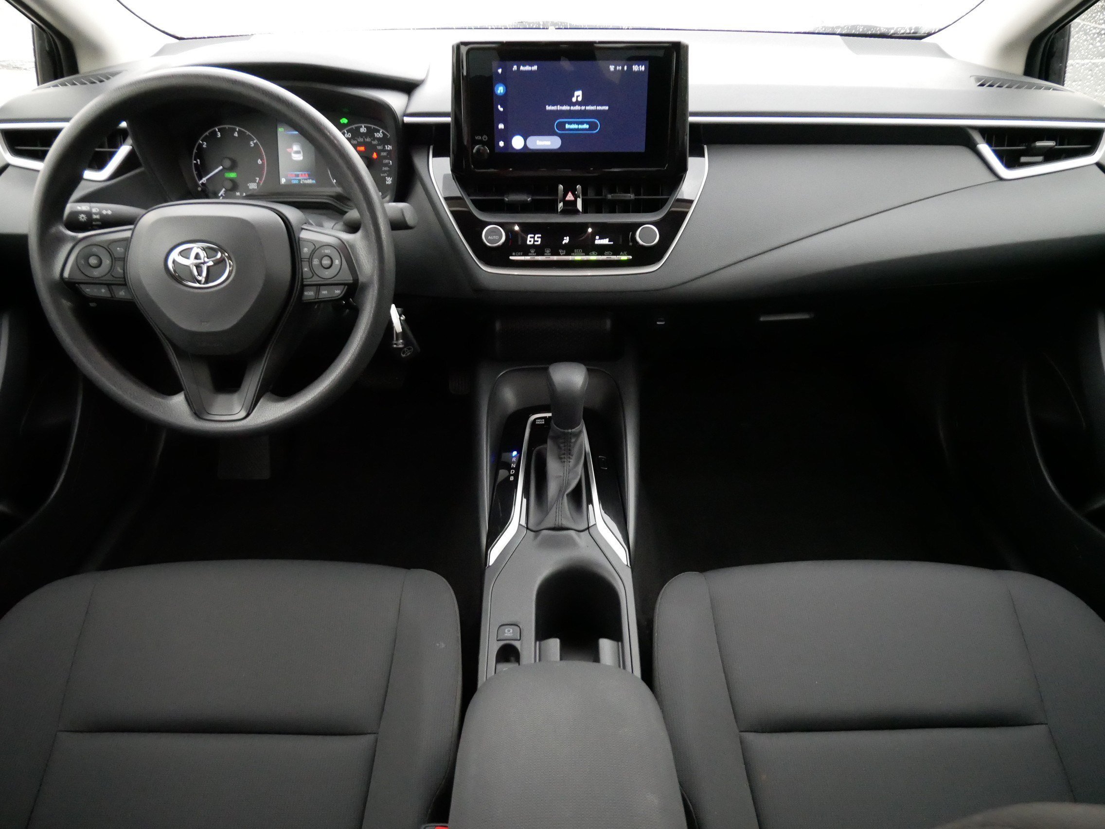 Certified Used 2025 MIDNIGHT BLACK METAL Toyota Hybrid LE image 10