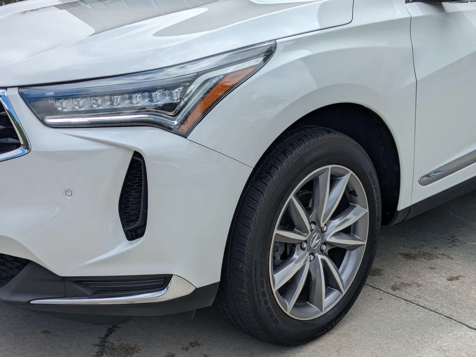 Used 2023 Platinum White Pearl Acura w/Technology Package image 9