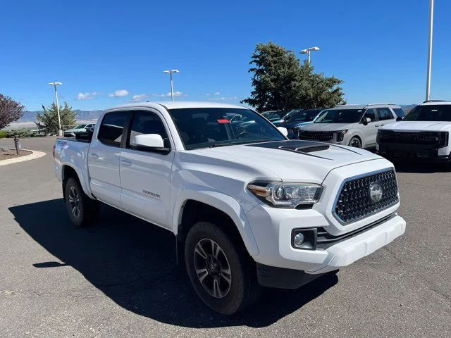 Used 2018 Super White Toyota TRD Sport image 4