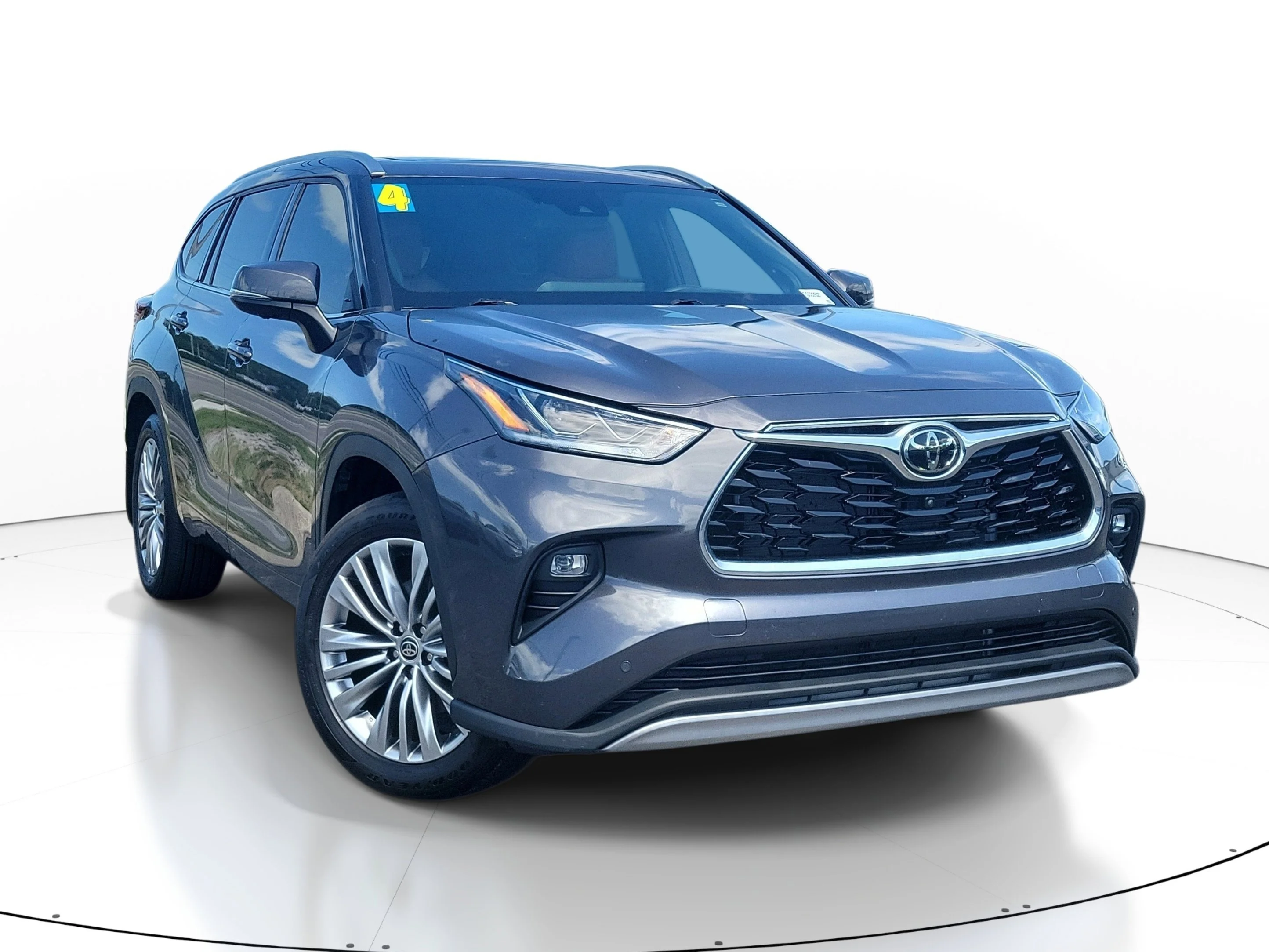 Used 2024 Magnetic Gray Metallic Toyota LE image 1