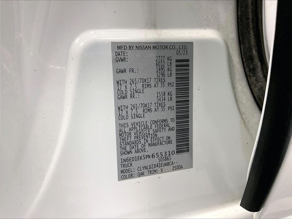 Certified Used 2023 White Nissan PRO-4X image 36
