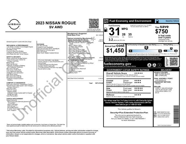 2023 Nissan Rogue SV AWD's photo