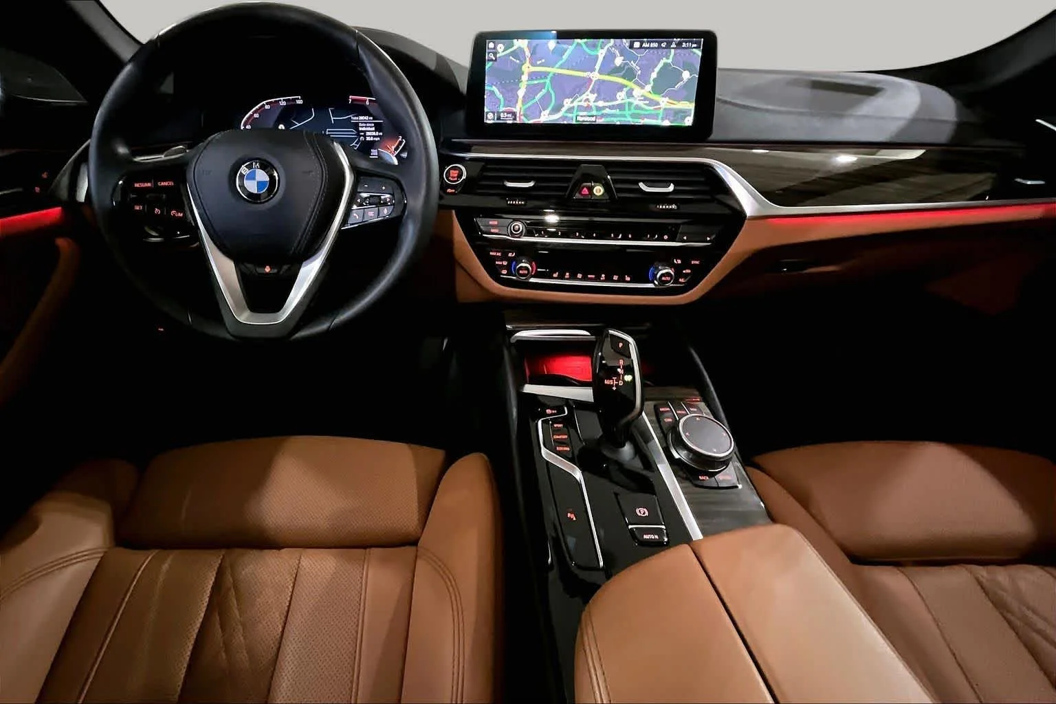 Used 2023 Aventurin Red Metallic BMW 530i xDrive image 15